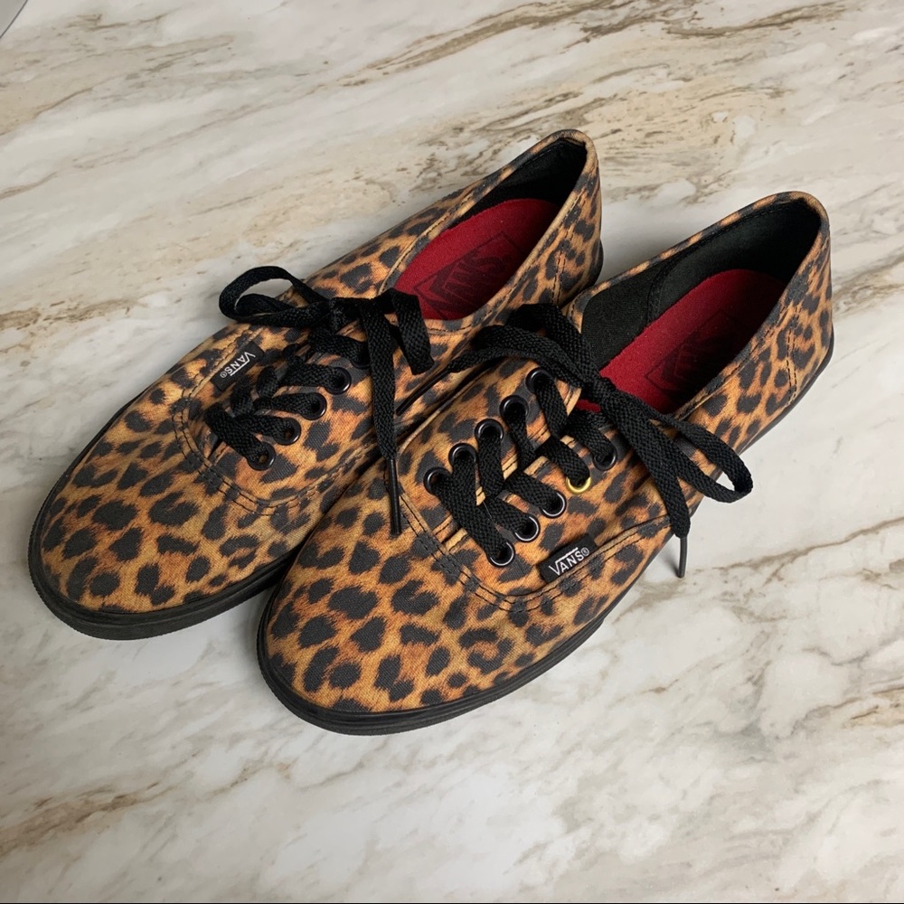 Leopard Print Vans - image 2